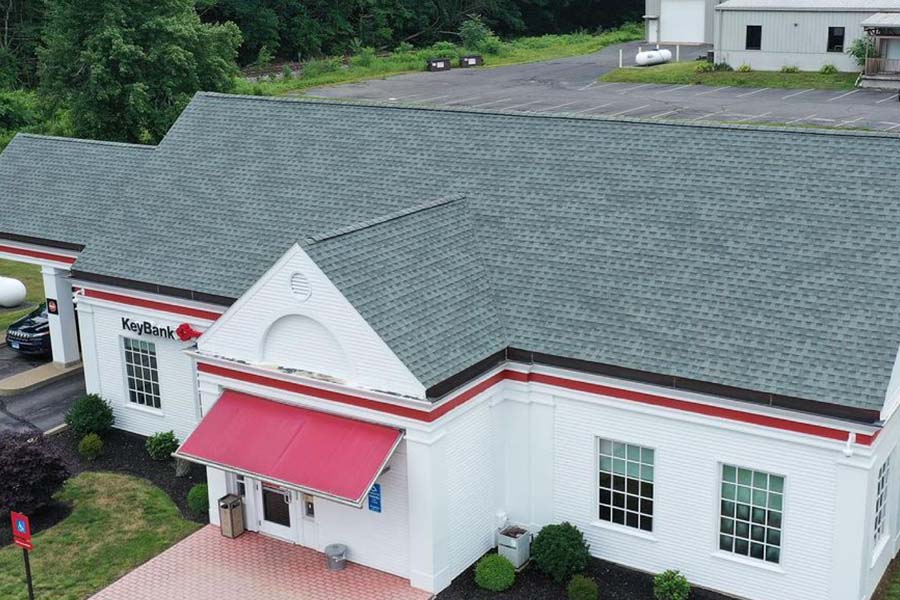 commercial roofing, roof repair, roof installation, roof maintenance, roofing contractors, New England roofing company, New York roofing company, banking roof contractors