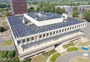 Founders Plaza, East Hartford, CT commercial roof repair