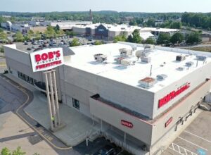 commercial roofing installation for Bobs Discount Furniture