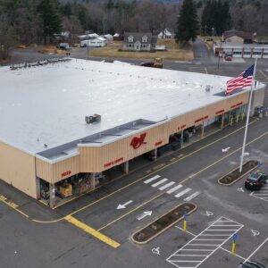 Big Y in Ware, MA - photo of new roofing project